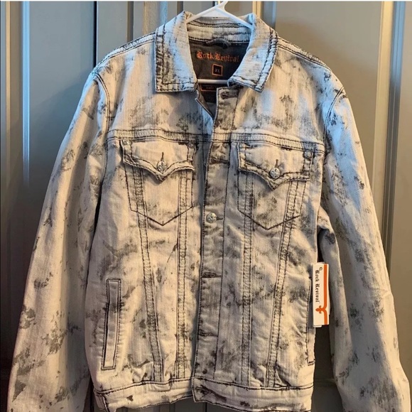 black rock revival jean jacket